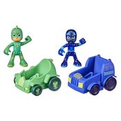 Conjunto de Mini Bonecos - PJ Masks - Gekko e Night Ninja - Hasbro