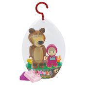 Conjunto de Mini Figuras - Masha e Urso - Ovo divertido - Monte Líbano