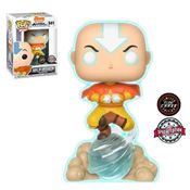 Funko Pop 541 Aang On Airscooter - Avatar Glow Chase Edition