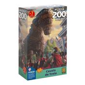 Quebra Cabeça Puzzle 200 Pçs Cavalo De Troia Grow- 3755