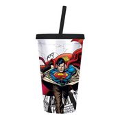 Copo canudo - Superman transformation