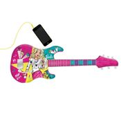 Guitarra Fabulosa Barbie com Função Mp3 Player - Fun