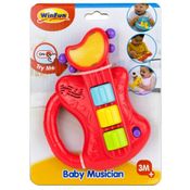 Guitarra com Som e Luzes Musico Bebe 0641 - WinFun