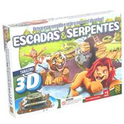 Jogo Escadas e Serpentes 3D - Grow 3943