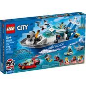 Lego City Barco de Patrulha da Polícia - Lego 60277