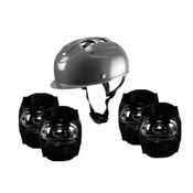 Kit De Proteção Joelheira E Cotoveleira Preto CP02 CIE