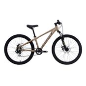 Bicicleta Infantil Groove Hype Jr aro 24 7v Disc Prata/Preto