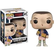 Boneco Funko Pop! Stranger Things Onze Eleven With Eggos 421