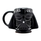 Caneca Zona Criativa Formato 500Ml Darth Vader 3D