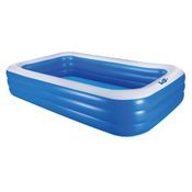 Piscina Inflável 540 Litros Retangular Pvc 180 X 140 Cm VG+