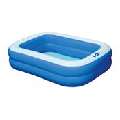 Piscina Inflável 302 Litros Retangular Pvc 150 X 110 Cm VG+