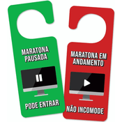 Aviso de Porta - Maratona