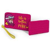 Carteira Penelope - Life is better in Pink