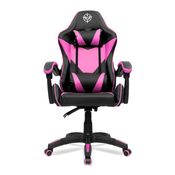 Cadeira Gamer TGT Pusher, Preta e Rosa, TGT-PSHR-BLPK01