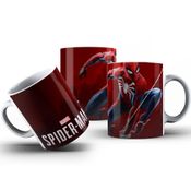 Caneca de Porcelana 325ml Personalizada Homem Aranha