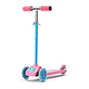 Patinete Unicorn 3 Rodas Guidão Ajustável Suporta Até 35Kgs +3 Anos Rosa Atrio - Es272