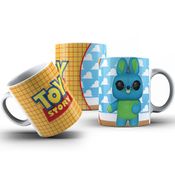 Caneca De Polímero Funko Coelho Toy Story Personalizada 325ml