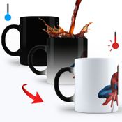 Caneca Magica Homem Aranha Personalizada 325ml