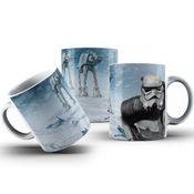 Caneca De Polímero Filme Star Wars Nave Personalizada 325ml