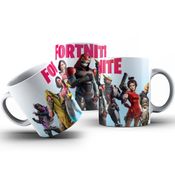 Caneca De Polímero Fortnite Fundo Branco Personalizada 325ml
