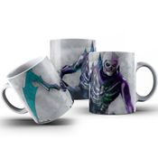Caneca De Polímero Fortnite Esqueleto Personalizada 325ml