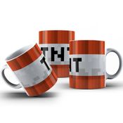 Caneca De Polímero Minecraft Personalizada 325ml