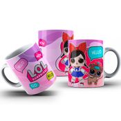 Caneca De Porcelana Lol Surprise Cachorrinho Personalizada 325ml