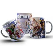 Caneca de Porcelana 325ml Personalizada Fortnite