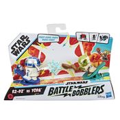 Star Wars Prendedor Battle Bobblers R2-D2 e Yoda E8026