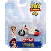 Toy Story 4 Mini Veículos Duke Caboom e Stunt Bike - Mattel