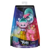 Figura Trolls World Tour Cetim Glamour Hasbro E6569