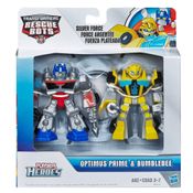 Transformers Rescue BotsOptimus Price & Bumblebee 10 cm