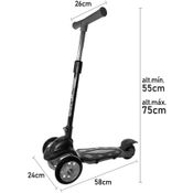 PATINETE 3 RODAS INFANTIL RADICAL POWER DMTOYS