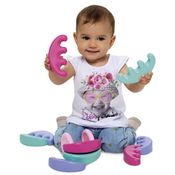 Brinquedo Didático Educativo Baby Bola Gomos Monta E Desmont Menina