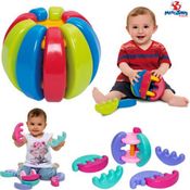 Brinquedo Didático Educativo Baby Bola Gomos Monta E Desmont Menino