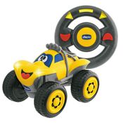 Carrinho de Controle Remoto - Billy Big Wheels Amarelo - Chicco