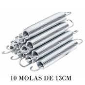 Kit Molas para Cama Elástica Pula Pula - 10 Molas de 13cm