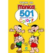 501 DESENHOS PARA COLORIR TURMA DA MONICA