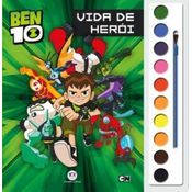 Aquarela  Ben 10 - Vida de herói