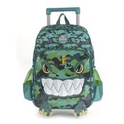 Mochila com Rodas Dino Camuflada Verde Luxel- Ic36882Up (381024)