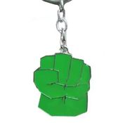 Chaveiro de metal 4,5cm 1 unidade mão do Hulk Avengers Verde