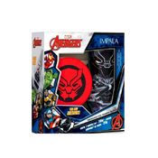 Kit Marvel Avengers Pantera Negra Shampoo 2 em 1 + Gel 19324 (INV21)