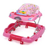 Andador Baby Coupé Rosa - Burigotto