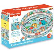 Piscina de Bolinhas com 25 Fisher-Price