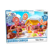 Quebra Cabeça Vila Doce 24 Peças