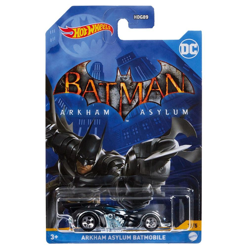 Carrinho Hotwheels Batman Batmóvel Vermelho Arkham Kinight