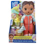 BABY ALIVE APRENDENDO CUIDAR NEGRA - E6941 - HASBRO