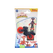 Boneco Homem Aranha Miles Morales Motocicleta - Hasbro F3714