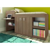 Cama Multifuncional Com Escrivaninha Juvenille 90 - Montana