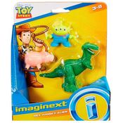 Imaginext Disney Pixar Toy Story: Alien, Rex e Hamm (Porcão)